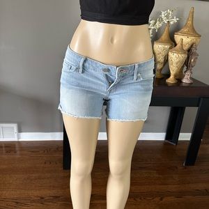 Mossimo denim shorts  size 00/25